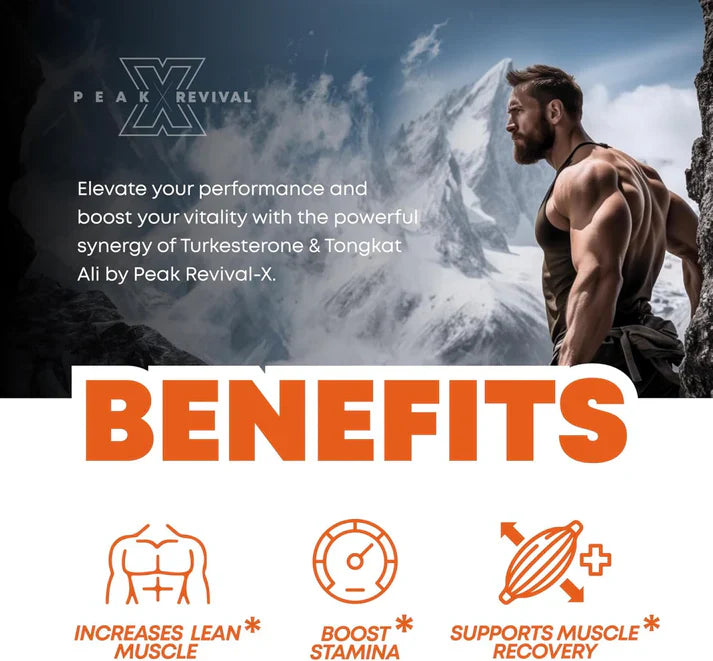 Turkesterone & Tongkat Ali - Testosterone Capsules