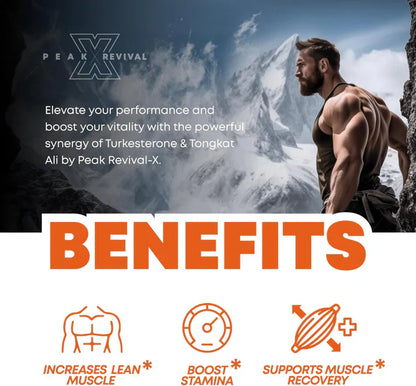 Turkesterone & Tongkat Ali - Testosterone Capsules
